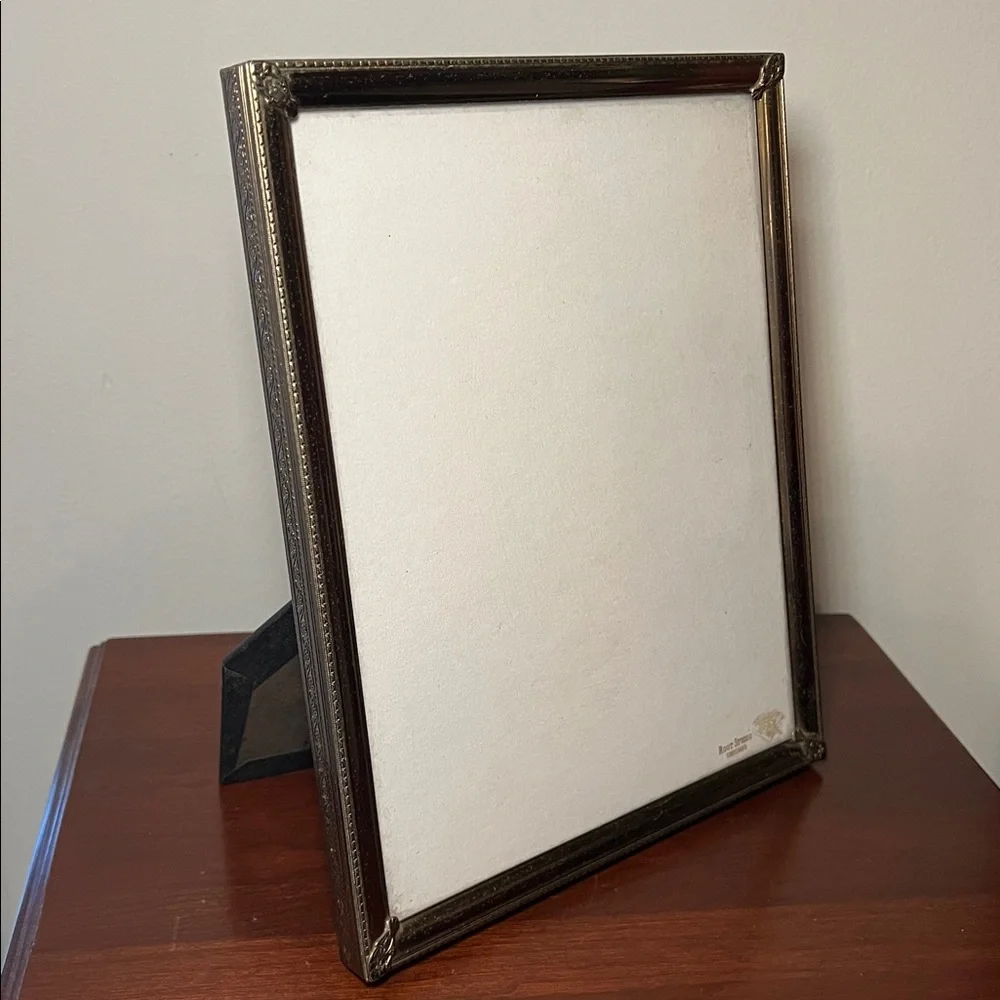 VTG Root Studio Chicago Neoclassical Gold Embossed Ornate Brass Picture Frame